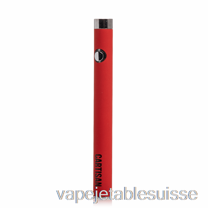 Vape Suisse Cartisan Slim Bouton 280 510 Batterie Rouge